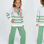 Dressipluusi ja pükste komplekt